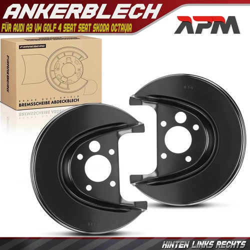 Ankerblech bremsscheibe - 2x,