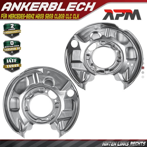 Ankerblech bremsscheibe - 2x,