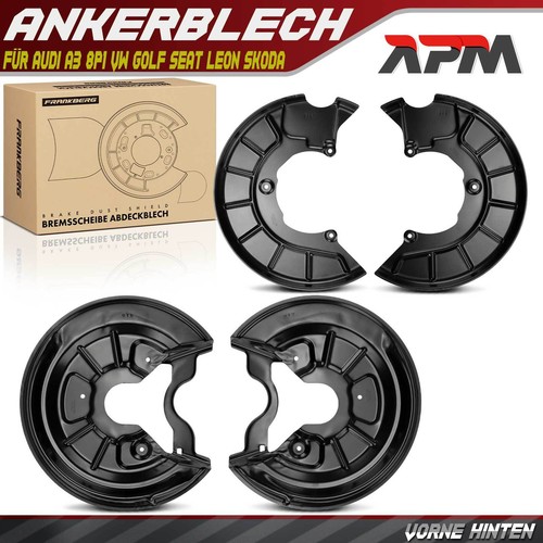 Ankerblech bremsscheibe - 4x,