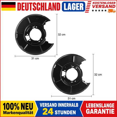 Ankerblech bremsscheibe hinten - ankerblech,