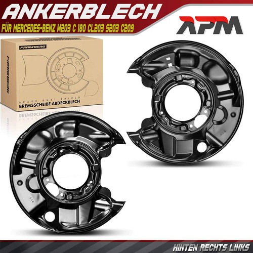 Ankerblech bremsscheibe - 2x,